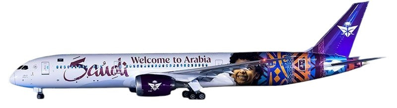 【予約商品】787-9 サウディア 「Welcome to Arabia」 HZ-ARF 1/400 (AV20260617)［AV4424］
