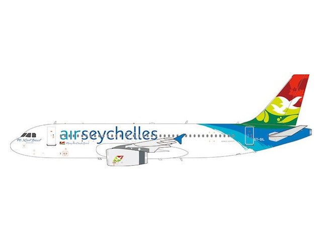 【予約商品】A320-200 エア・セーシェル S7-SIL 1/400 (AV20260725)［AV4459］