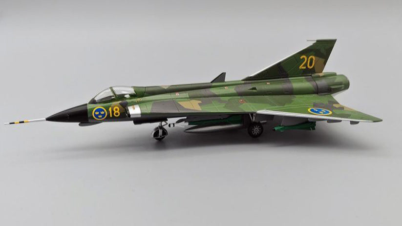 【予約商品】サーブ J35J ドラケン  スウェーデン空軍 「スプリンター計画」  1/72 (AV202500628) [AV72-41-008]