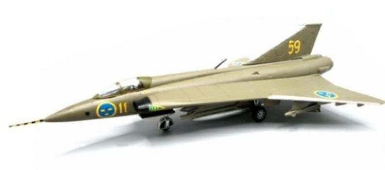 【予約商品】SAAB J35 ドラケン　スウェーデン空軍 スカブスタ博物館　35959  1/72 (AV20251108) [AV72-41-011 ]