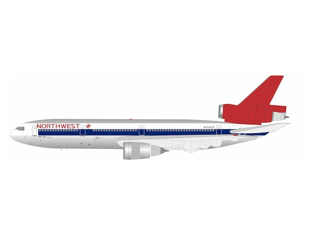 DC-10-40 ノースウエスト航空 ※ポリッシュ仕上げ N159US 1/200 [B-104-NW-159P]