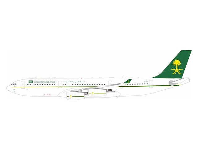 【予約商品】A340-200 サウジアラビア政府専用機  HZ-124  1/200 (IF20240210) [B-342-124]