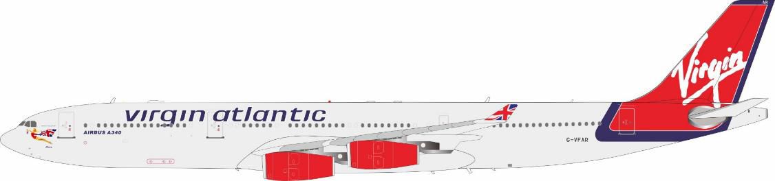 【予約商品】A340-300 ヴァージン・アトランティック航空 G-VFAR 1/200 (BM20260823)［B-343-VFAR］