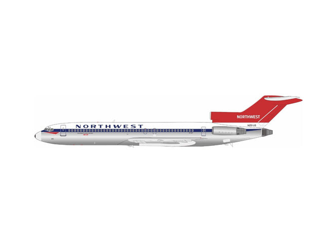 【予約商品】727-200 ノースウエスト・オリエント航空 ※ポリッシュ仕上げ N251US 1/200 (BM20241213) [B-722-251]