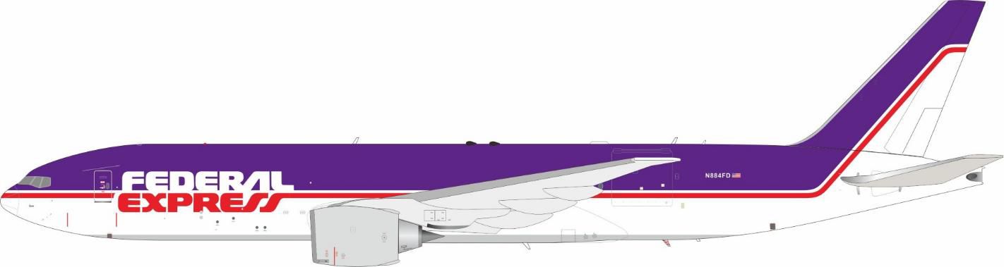 【予約商品】777-200 フェデックス N884FD 1/200 (BM20260823)［B-772-884］