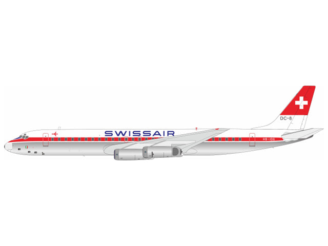 DC-8-62 スイス航空 HB-IDG 1/200 [B-862-IDG-P]