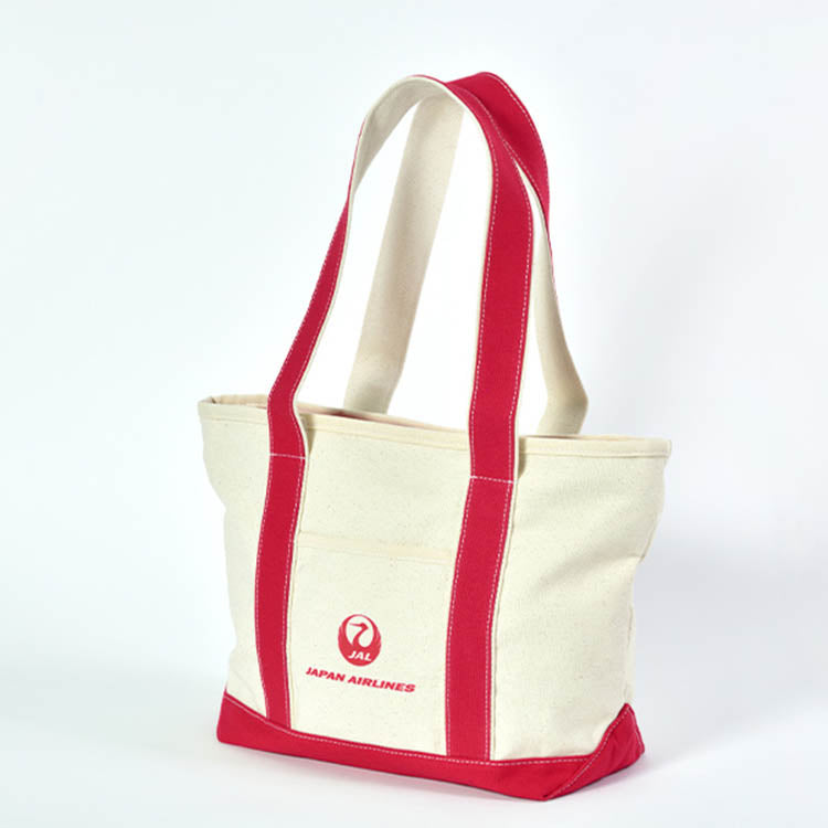 JAL Shoulder Tote Bag Red [BJB5466]