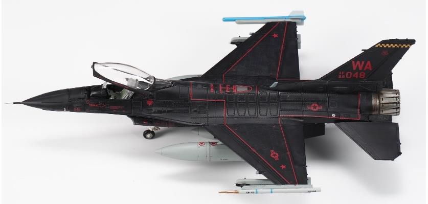 【予約商品】F-16C Block42 アメリカ空軍 第64アグレッサー飛行隊 「Wraith」 89-2048 1/72 (CA20240614)  [CA721605]