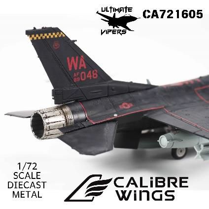 F-16C Block 42 US Air Force 64th Aggressor Squadron "Wraith" 89-2048 1/72 [CA721605] 