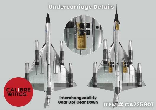 B-58A ハスラー 国立アメリカ空軍博物館　「Bendix Trophy Winner」　1/72 [CA725801]