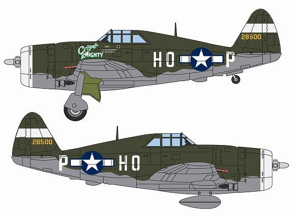 【予約商品】リパブリック P-47D サンダーボルト アメリカ陸軍航空軍 第487戦闘飛行隊 「Cripes A' MIGHTY」 42-8500/HO-P  1/72 (CO20260628)［CGAA33828］