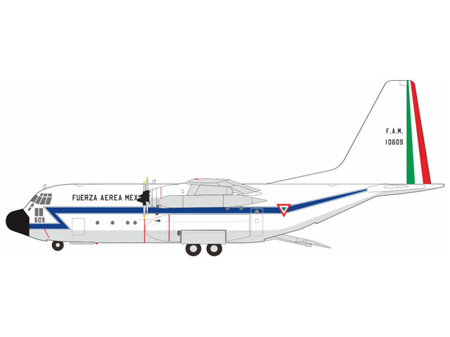 【予約商品】C-130A (L-182) メキシコ空軍 10609 1/200 (IF20230923) [EAV609]