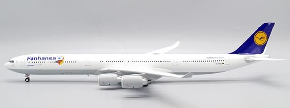 【予約商品】A340-600 ルフトハンザ航空 「Fanhansa」 D-AIHQ 1/200 (JC20260726)［EW2346006］