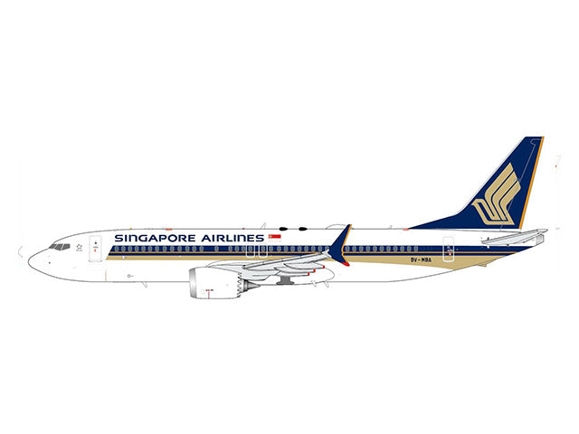 [Pre-order item] 737-8 Max Singapore Airlines 9V-MBA 1/400 (JC20230505) [EW438M005]