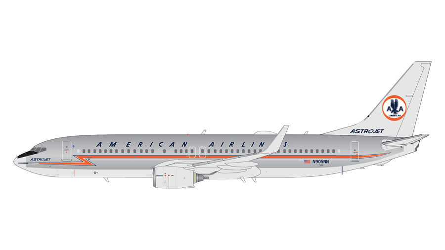 【予約商品】737-800W アメリカン航空 「Astrojet」 N905NN 1/100 (GJ20260801)［G1AAL002］