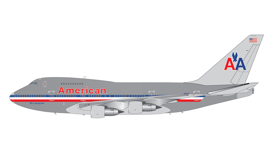 B747SP アメリカン航空 「 747 LuxuryLiner 」 ※ポリッシュ仕上げ N601AA 1/200 [G2AAL1158]