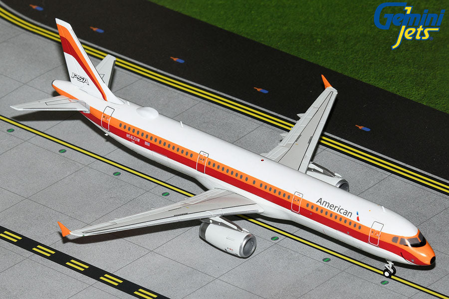 A321-200 美國航空 “PSA 遺產塗裝” N582UW 1/200 [G2AAL1292] 