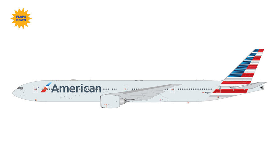 【予約商品】777-300ER アメリカン航空 N722AN ※フラップダウンモデル 1/200 (GJ20260901) [G2AAL1415F]