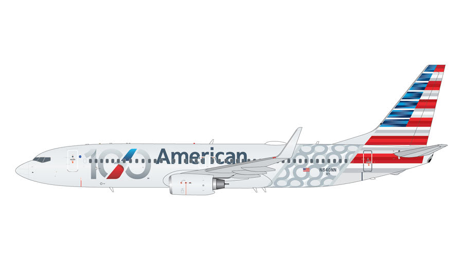 【予約商品】737-800W アメリカン航空 「100周年記念塗装」 N840NN 1/200 (GJ20260613)［G2AAL1519］