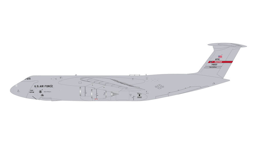 [Pre-order item] C-5M United States Air Force Westover Reserve Air Force Base 87-0037 1/200 (GJ20250131) [G2AFO1136] 