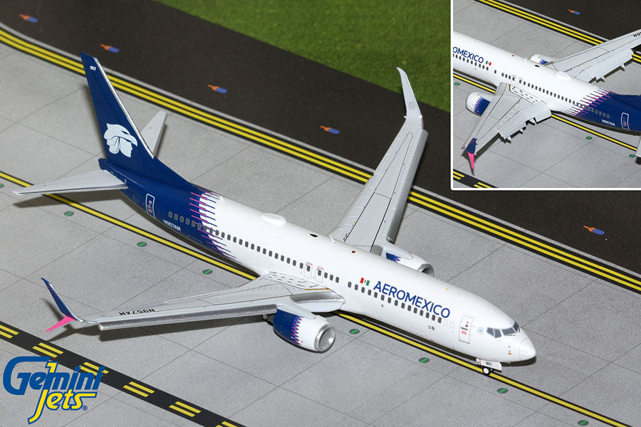 【お取り寄せ】737-800S アエロメヒコ航空 新塗装 フラップダウンモデル N957AM 1/200 [G2AMX1387F]