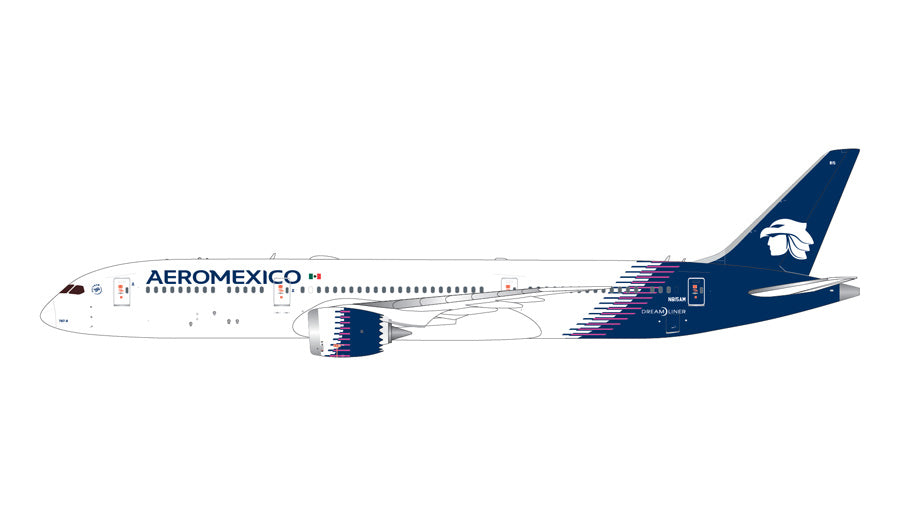 【予約商品】787-9 アエロメヒコ 新塗装 N815AM 1/200 (GJ20260901) [G2AMX1516]