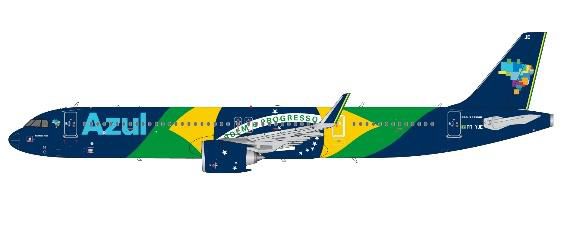 A321neo Azul Brazilian Airlines "Brazilian flag livery" PR-YJE 1/200 [G2AZU1085] 