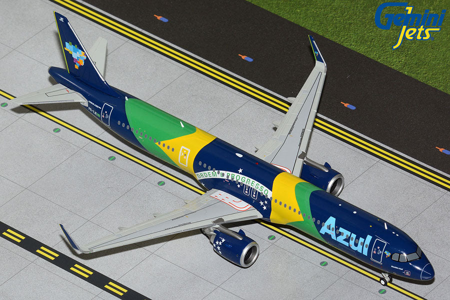 A321neo Azul 巴西航空「巴西國旗塗裝」 PR-YJE 1/200 [G2AZU1085] 