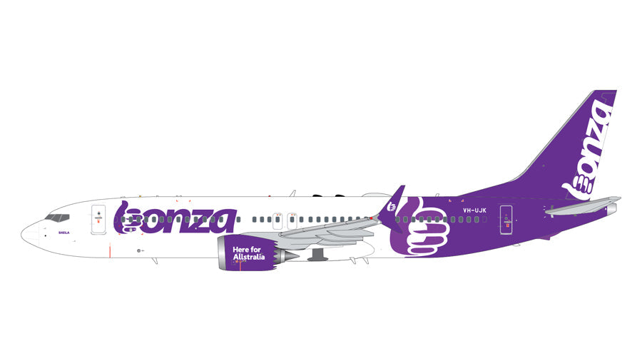 737MAX 8 ボンザ航空 VH-UJK 1/200[G2BNZ1236](20240630)