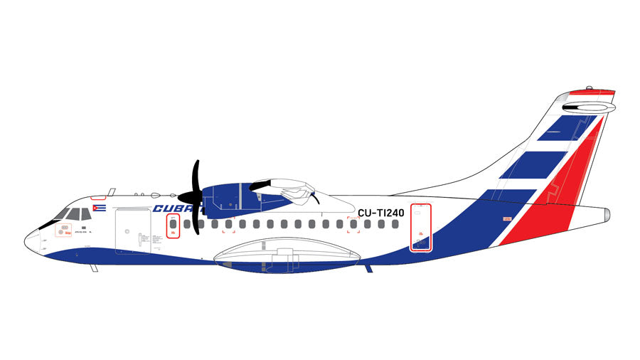 【予約商品】ATR42-500 クバーナ航空 1/200 (GJ20241110) [G2CUB1251]