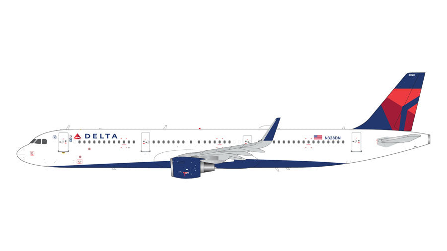 [Pre-order item] A321 Delta Airlines N328DN 1/200 (GJ20250131) [G2DAL1109] 