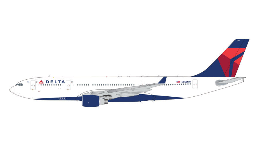 【予約商品】A330-200 デルタ航空 N852NW 1/200 (GJ20250801) [G2DAL1118]