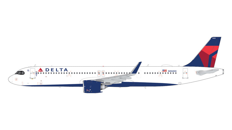 【予約商品】A321neo デルタ航空 N502DX 1/200 (GJ20260516)［G2DAL1495］