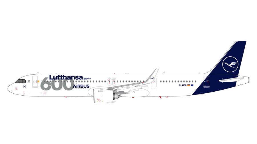 A321neo Lufthansa 600th Airbus Aircraft D-AIEQ 1/200 [G2DLH1272] 