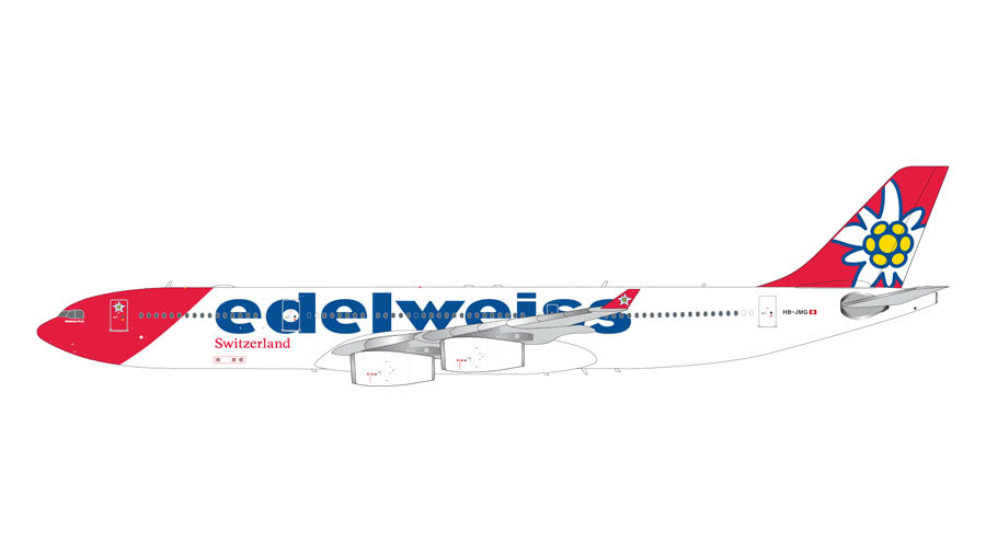 [Pre-order item] A340-300 Edelweiss Airlines HB-JMG 1/200 (GJ20250131) [G2EDW1354] 