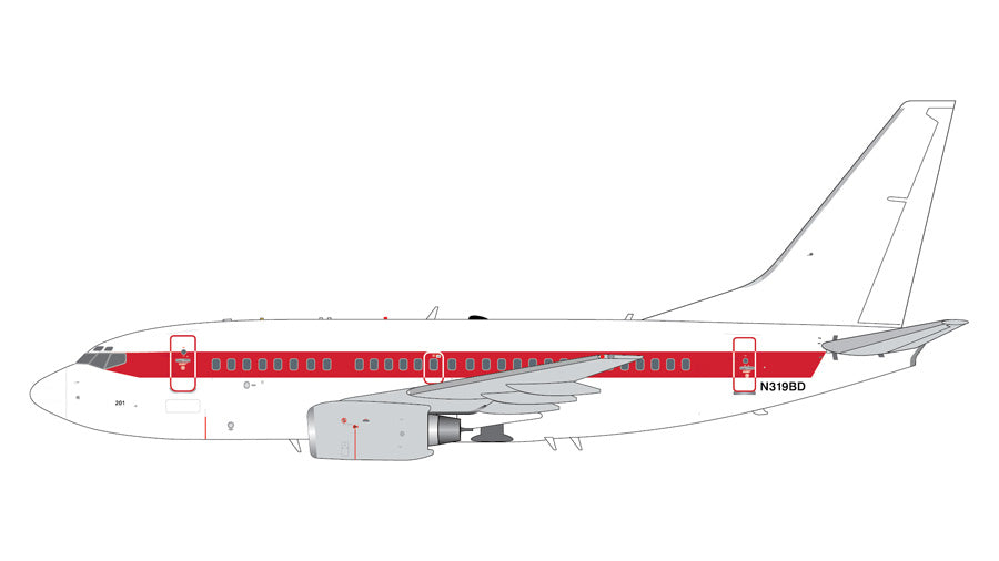 【予約商品】737-600 EG&G N319BD 1/200 (GJ20260801)［G2EGG1385］