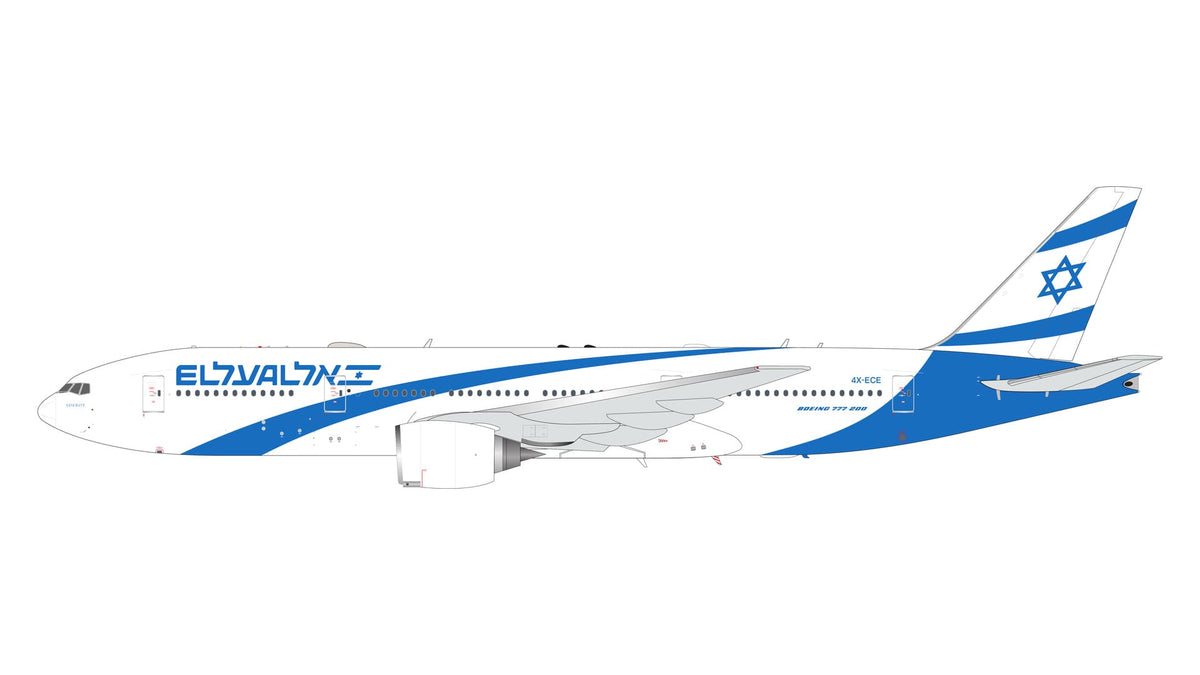 【予約商品】777-200ER エル・アル航空 4X-ECE 1/200 (GJ20261009) [G2ELY1529]