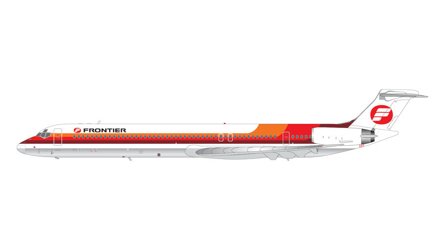 MD-80 フロンティア航空 メタルスタンド付属 N859HA 1/200 [G2FFT1359]