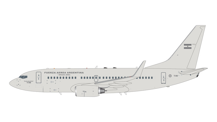 【予約商品】737-700 アルゼンチン空軍 T-99 1/200 (GJ20250428) [G2FUA1167]