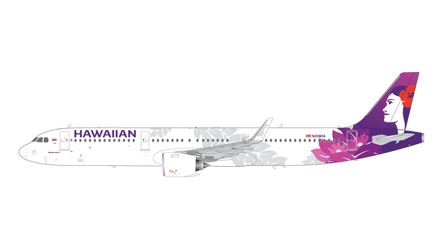 【予約商品】A321neo ハワイアン航空 N208HA 1/200 (GJ20250428) [G2HAL1365]