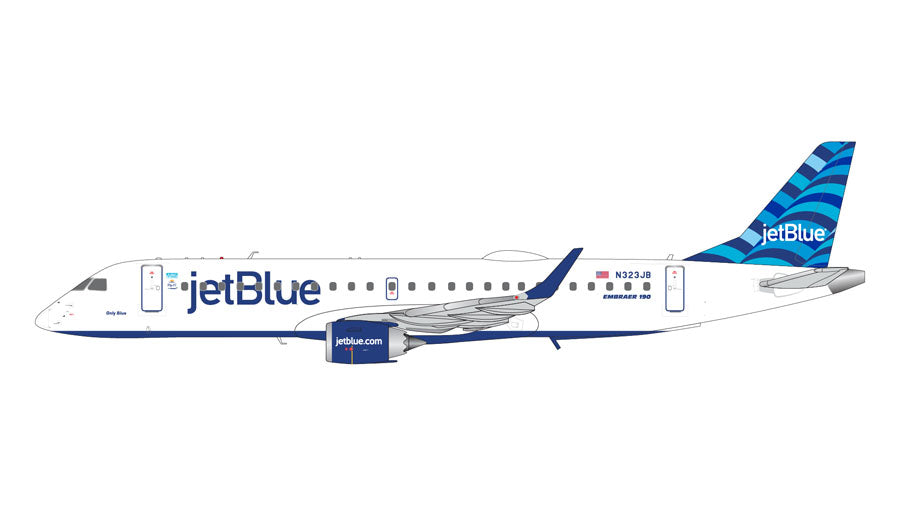 [Pre-order item] E190-100IG2 JetBlue Airways "Only Blue" N323JB 1/200 (GJ20250131) [G2JBU1335] 