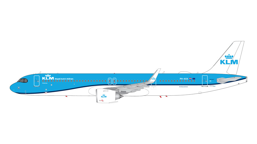 [Pre-order item] A321neo KLM Royal Dutch Airlines PH-AXA 1/200 (GJ20241221) [G2KLM1348] 