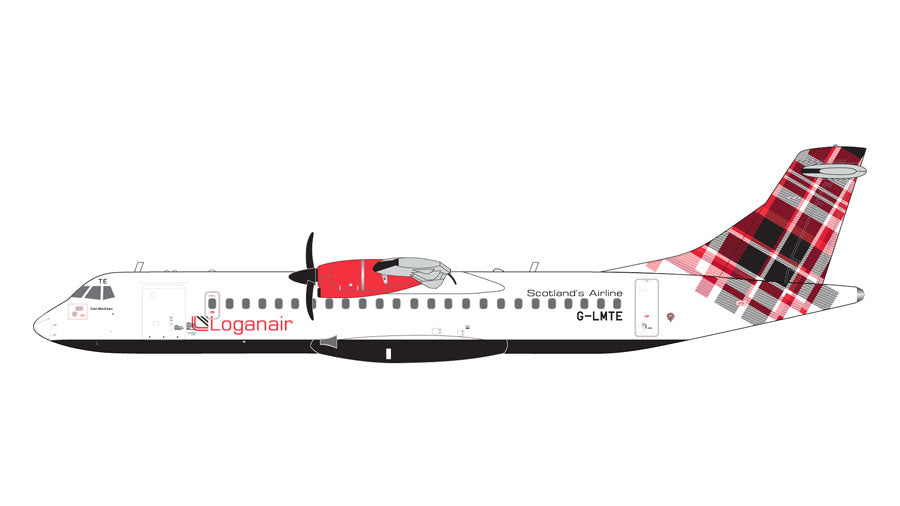 ATR72-600 ローガンエアー  「red livery」 G-LMTE 1/200 [G2LOG1374]