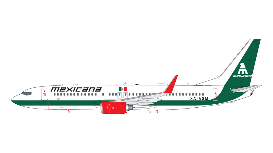 【予約商品】737-800W メキシカーナ航空　XA-ASM　1/200 (GJ20240518) [G2MXA1303]