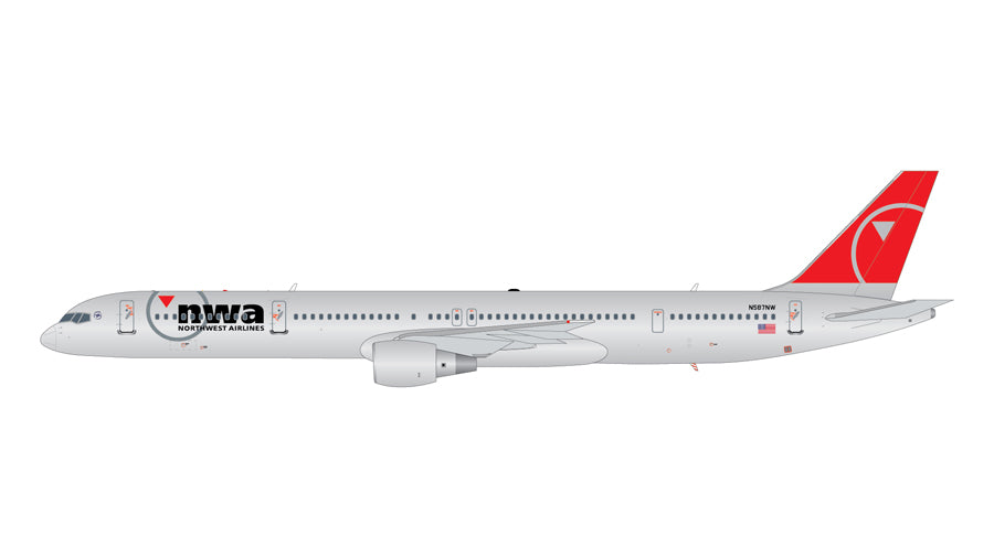 【予約商品】757-300 ノースウエスト航空 「final livery」 ※メタルスタンド付属  N587NW 1/200 (GJ20251117) [G2NWA1422]