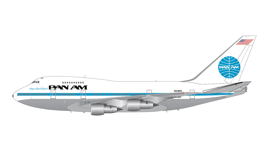 747SP-21 パンアメリカン航空 N539PA ※ポリッシュ仕上げ 1/200 [G2PAA1157]