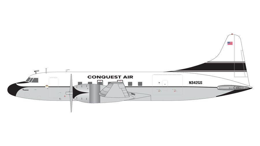 C-131F (CV-340) Conquest Air Cargo N342GS 1/200 [G2QAI1289] 