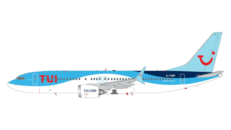 B737 Max8 TUIエアウェイズ ※メタルスタンド付属 G-TUMY 1/200 [G2TOM1389]