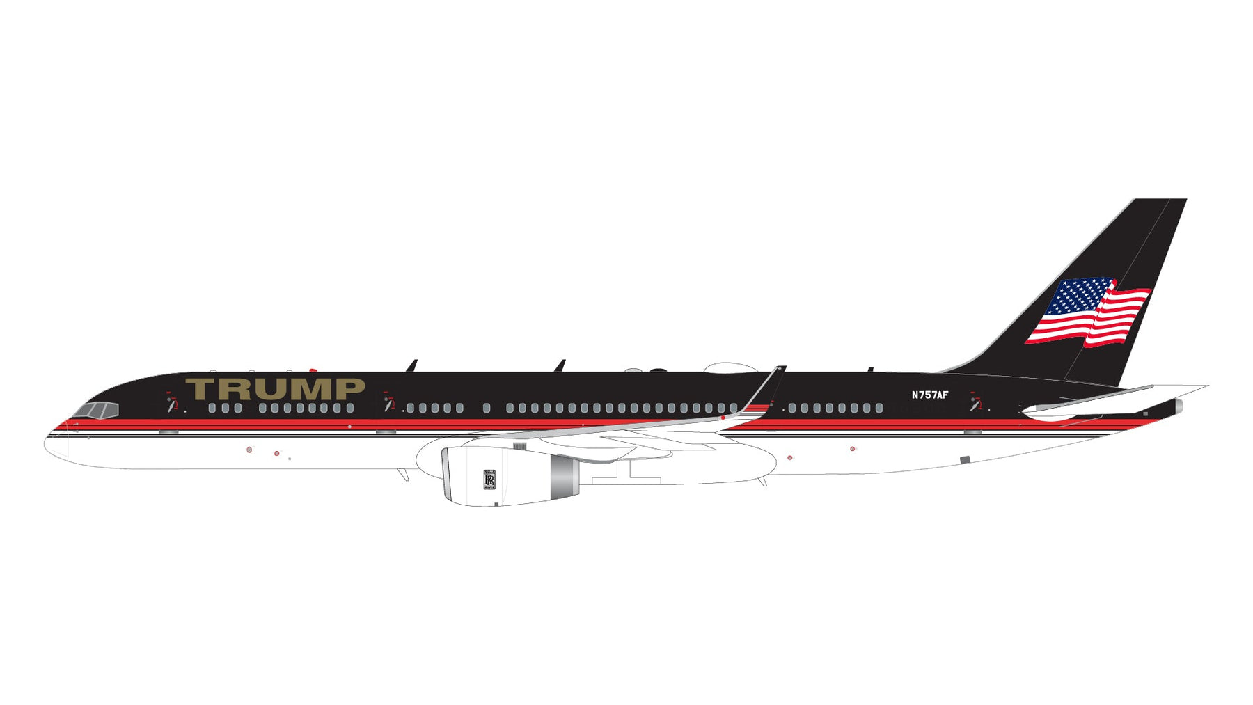 757-200 トランプ・ジェット N757AF 1/200[G2TRU1203](20230930WE)