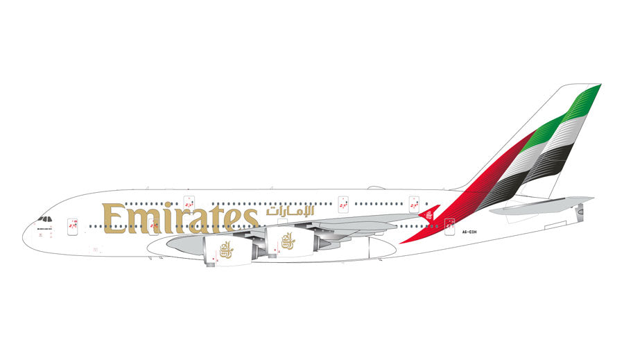 A380-800 エミレーツ航空 新塗装 A6-EOH 1/200 [G2UAE1369]